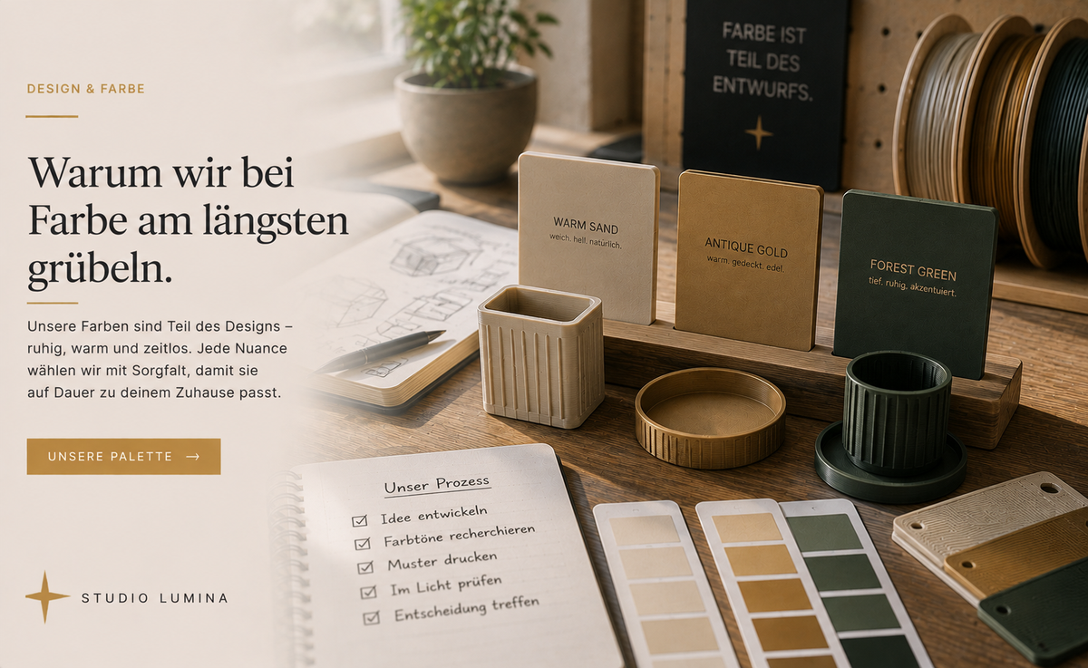 Farbe ist eine Entscheidung: wie wir unsere Töne wählen