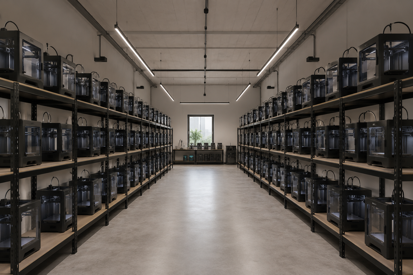 3D Drucker bei der Produktion